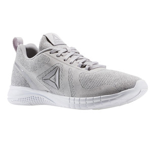 Reebok Women's Print Run 2.0 CR Running Shoe Ash/White | Reebok BD4528 Ash/White
