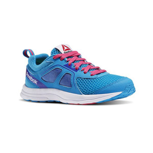 Reebok Girl's Zone Cushrun 2.0 Athletic Shoe Blue/Rose | Reebok AR1906 Blue/Rose