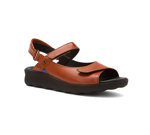 Wolky Women's Pichu Sandal Brandy Smooth | Wolky 1890344 Brandy Smooth