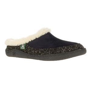 Kamik Women's Nutmeg Slipper Black/White | Kamik HK2154 BWT