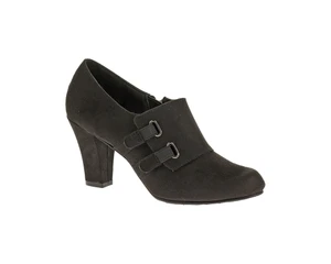 Hush Puppies Women's Callie Shootie Black Microfiber | Hush Puppies HSS1063 002 Black