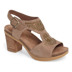 dansko women's dotty heeled sandal
