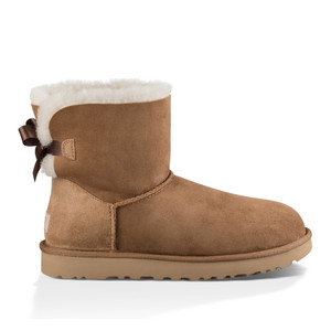 UGG Women's Mini Bailey Bow II Boot Chestnut | UGG 1016501 CHE