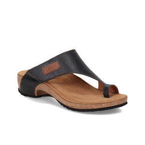 Taos Footwear Women's Loop Sandal Black | Taos LOP 4705 Black