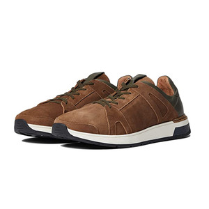Naot Men's Magnify Sneaker Antique Brown Leather/Soft Green Leather | Naot 57002 SML Antique Brown