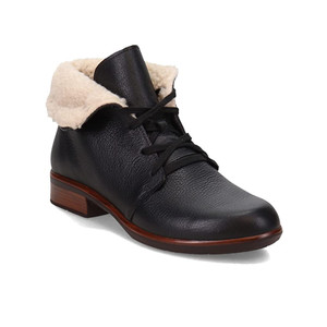 Naot Women's Pali Ankle Boot Soft Black Leather | Naot 26013 BA6 Soft Black