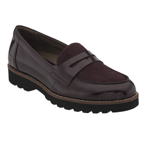 Earthies Women's Braga Penny Loafer Wine Printed Patent | Earthies Braga Wine Printed Pat Earthies Women's Braga Penny Loafer Wine Printed Patent | Earthies Braga Wine Printed Pat