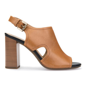 Geox Women's Audalies Sandal Caramel Leather | Geox D824WB Caramel