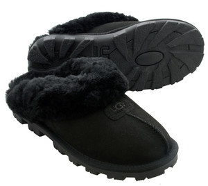 UGG Coquette Black Ladies Slippers | UGG 5125 Coquette Black