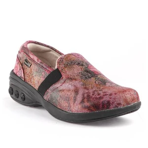 Therafit Women's Annie Slip On Rose Print | Therafit Annie Rose Print