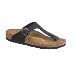 Birkenstock Women's Gizeh Thong Back Oiled | Birk 845251 Black Oiled