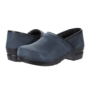 Sanita Women's Pro Smooth Oil Professional Clog Ink Oiled Nubuck | Sanita 457206W Ink Oiled Nubuck