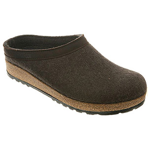 Haflinger Grizzly With Leather Smokey Brn 42 Ladies | Haflinger GZL42 Smokey Brown 42 - NO BOX