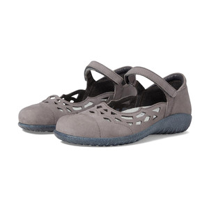 Naot Women's Agathis Mary Jane Grey Smoke Nubuck | Naot 11170 BA8 Grey Smoke