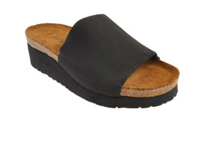 Naot Women's Alana Slides Black Stretch | Naot 04447 902 Black Stretch