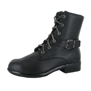 Naot Women's Alize Boot Black Soft Leather | Naot 17482 BA6 Black Soft Lea