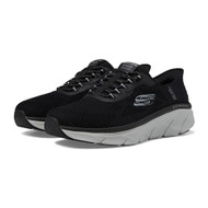 Skechers Men's D'Lux Walker 2.0 Rezinate Slip-ins Black/Gray