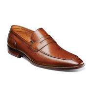 Florsheim Men's Sorrento Moc Toe Penny Loafer Cognac