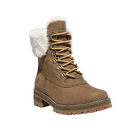 Timberland Women's Courmayeur Valley 6" WP Boot Olive Nubuck