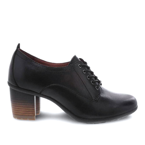 Dansko Pennie Women\'s Sz 7.5/38  Black Leather Lace-Up Dress Shoes Dansko Danica Waterproof Penny Loafer Pump (Women) | Nordstrom main image 4