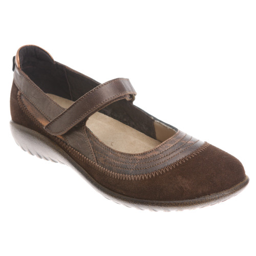 Naot Kirei Copper/Cocoa Ladies Mary Janes - Copper/Cocoa Combo ...