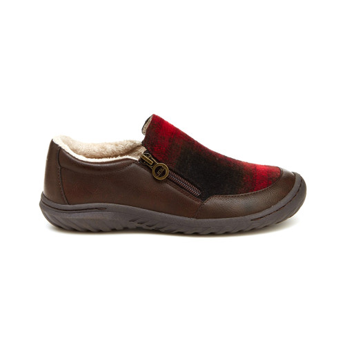 JBU By Jambu Women's Crimson Slip On - Brown/Red | Discount Jambu Ladies Shoes & More - Shoolu