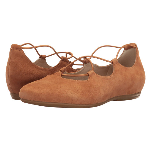 Earthies Women's Essen Flat Brown Discount Earthies Ladies Shoes