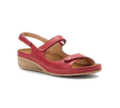 Wolky Women's Tsunami Sandal - Red | Discount Wolky Ladies Sandals ...