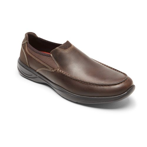 Rockport Men's Metro Path Slip On - Brown | Discount Rockport Men's ...