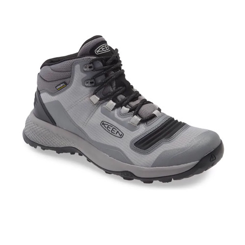 KEEN Men's Tempo Flex Mid WP Hiking Boot Grey Discount Keen Men's Boots & More