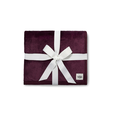 UGG Duffield Throw II Red Discount UGG Blankets & More