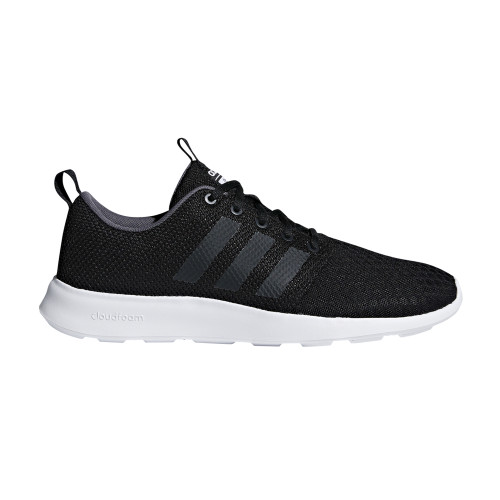 Adidas Men's Cloudfoam Racer Sneaker - Black Discount Adidas Men's Shoes & More - | Shoolu.com