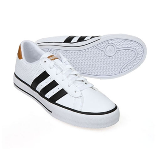 adidas gazelle silver green womens adidas Barreda Men's Sportswear Shoes, Size: 8.5, White Navy Scarlet