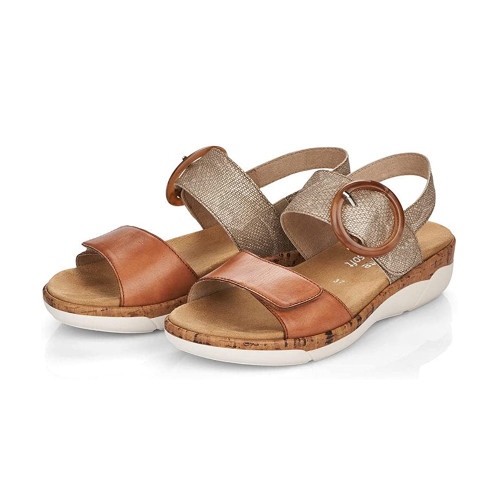 Remonte Women's R6853-90 Jocelyn 53 Sandal - Beige | Discount Remonte ...