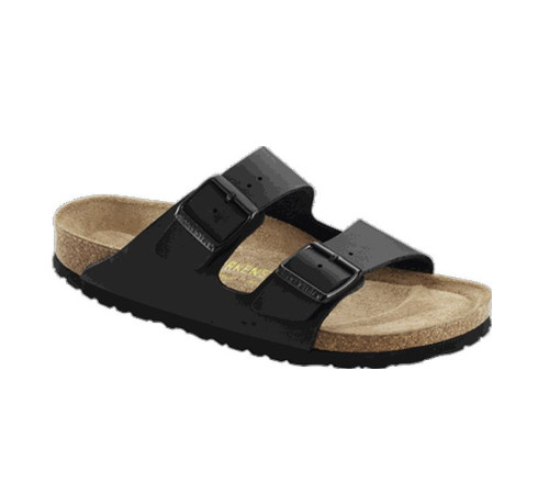 サンダル・ミュール BIRKENSTOCK Women Sandals 1029385LE SB BLACK Birkenstock Women's Arizona SF Sandal - Black | Discount