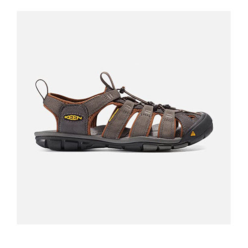 KEEN Men's Clearwater CNX Sport Sandal Brown Discount Keen Men's Sandals & More