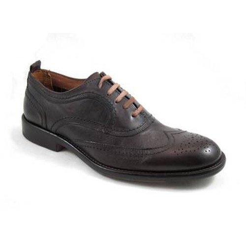 Johnston & Murphy Decatur Wingtip Dark Brown Mens Dress  display picture 1