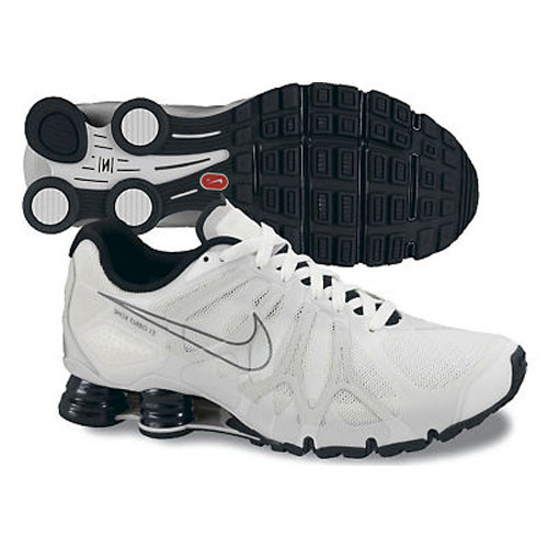 Nike Shox Turbo + 13 White/Black - | Discount Nike Men