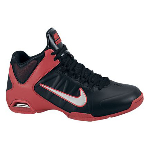 Nike Air Visi Pro IV Black/Red Mens Basketball Shoes - Black  display picture 3