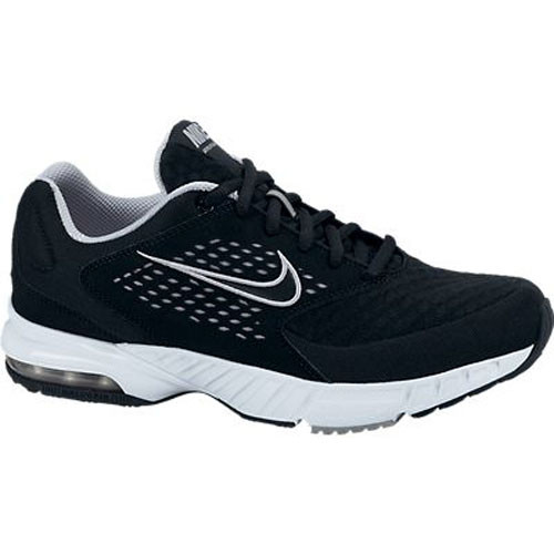 Nike Air Miler Walk 2 Rolling Rail Black and White Running Shoes Men’s 9.5 EUC Nike React Miler 2 Shield Black White for Sale  main image 2