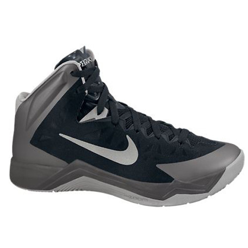 NIKE Hyperquickness Mens Sz 9.5 Shoes Black/Metallic Silver 749882 001 RARE? Nike Zoom Hyperquickness Blackout Black Men main image 4