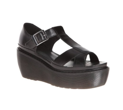 Dr Martens Women's Adaya Platform Sandal - Black | Discount Doc Marten ...