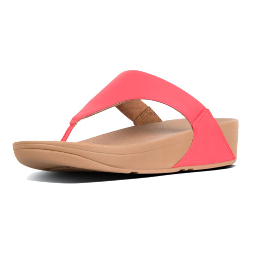 Fit Flop Lottie Shimmer Crystal Passion Red Thong Sandal