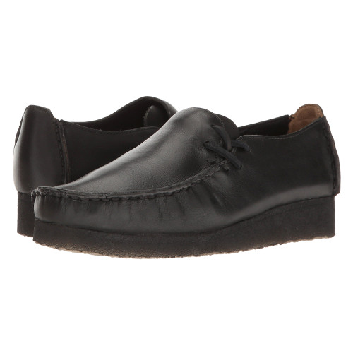【美品】Clarks LUGGER BLK SMOOTH LEATHER 27 26126405__74447.1689887689.500