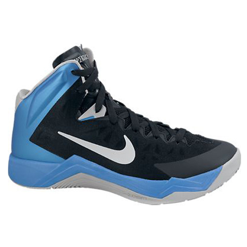 Nike Zoom Hyperquickness Black/Blue Mens Basketball Shoes  display picture 3