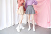 KAWAII LOLITA STYLE PLEATED MINI SKIRT-Cosmique Studio-Aesthetic-Egirl-Grunge-Clothing