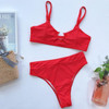 BRAZILIAN STYLE HIGH WAIST PUSH UP BIKINI SET-Cosmique Studio-Aesthetic Clothing Store
