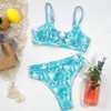 BRAZILIAN STYLE HIGH WAIST PUSH UP BIKINI SET-Cosmique Studio-Aesthetic Clothing Store
