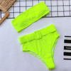 BRAZILIAN STYLE HIGH WAIST PUSH UP BIKINI SET-Cosmique Studio-Aesthetic Clothing Store