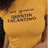 written and directed by quentin tarantino yellow tee